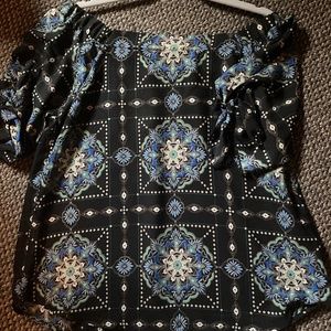 Off the shoulder blouse